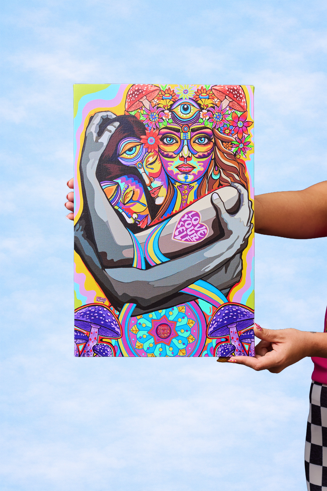Love Yourself Canvas Print