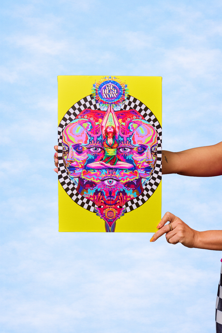 Be Here Now Canvas Print