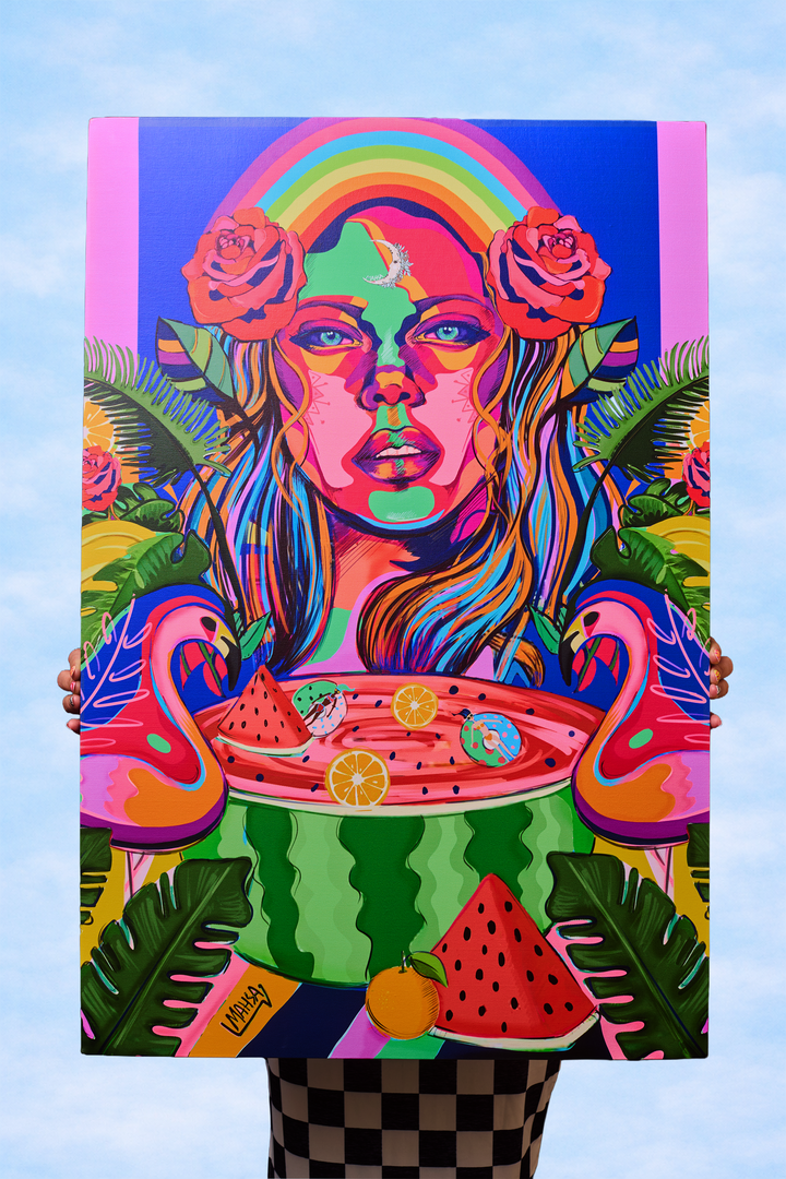 Tropidelic Canvas Print
