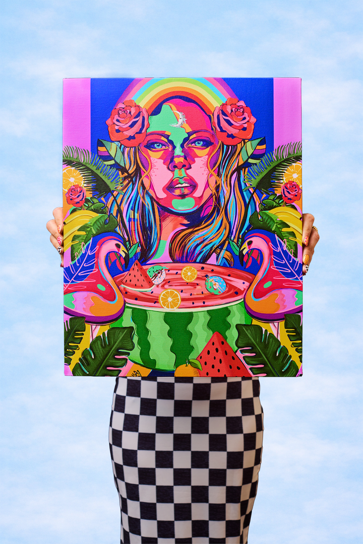 Tropidelic Canvas Print