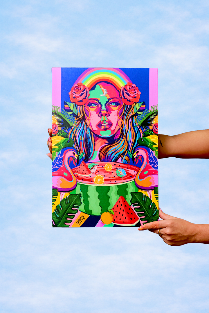 Tropidelic Canvas Print