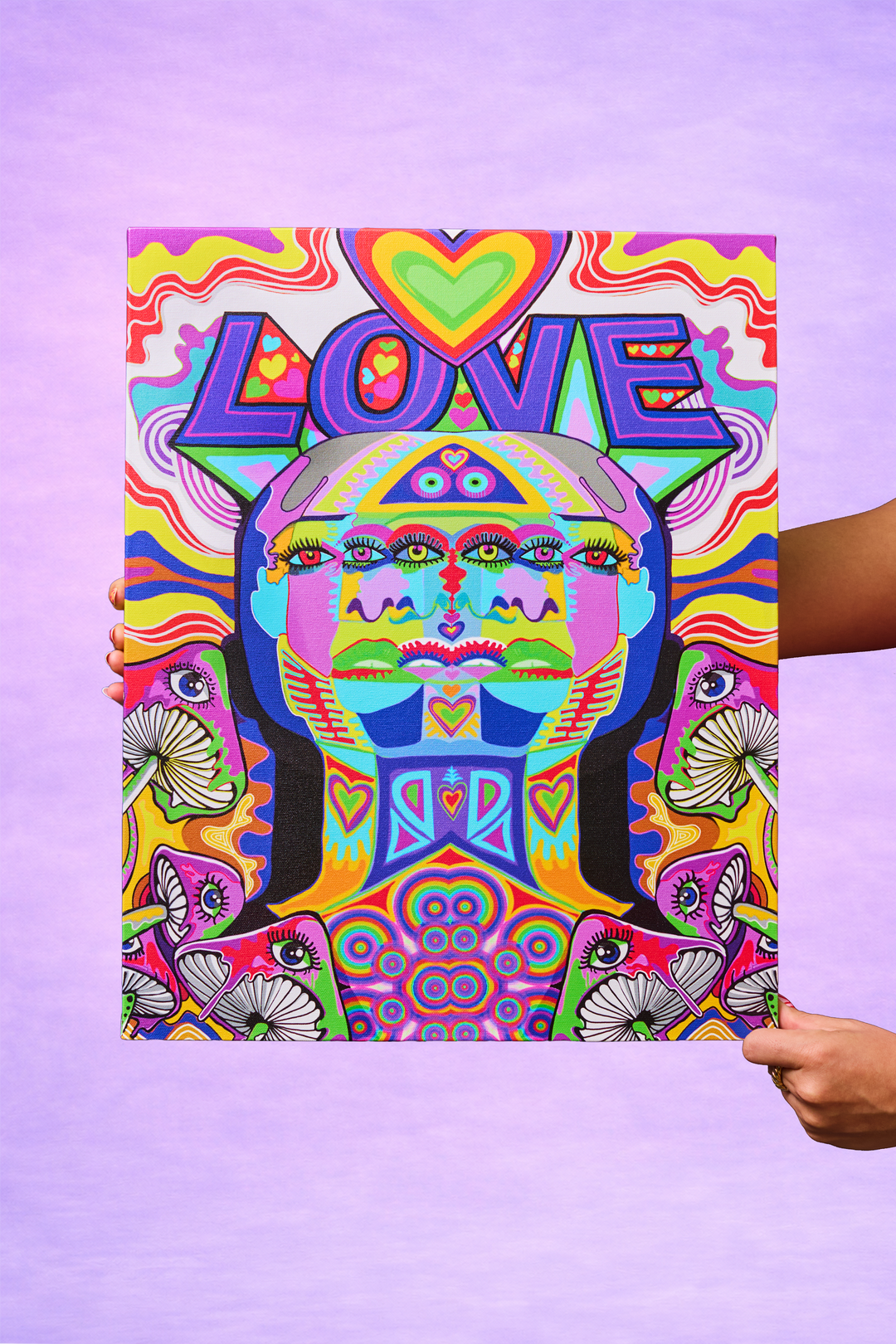 Love Is All We Need Canvas Print