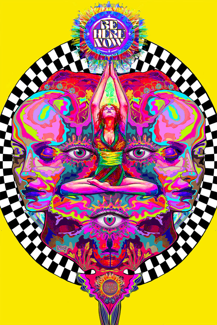 Be Here Now Print