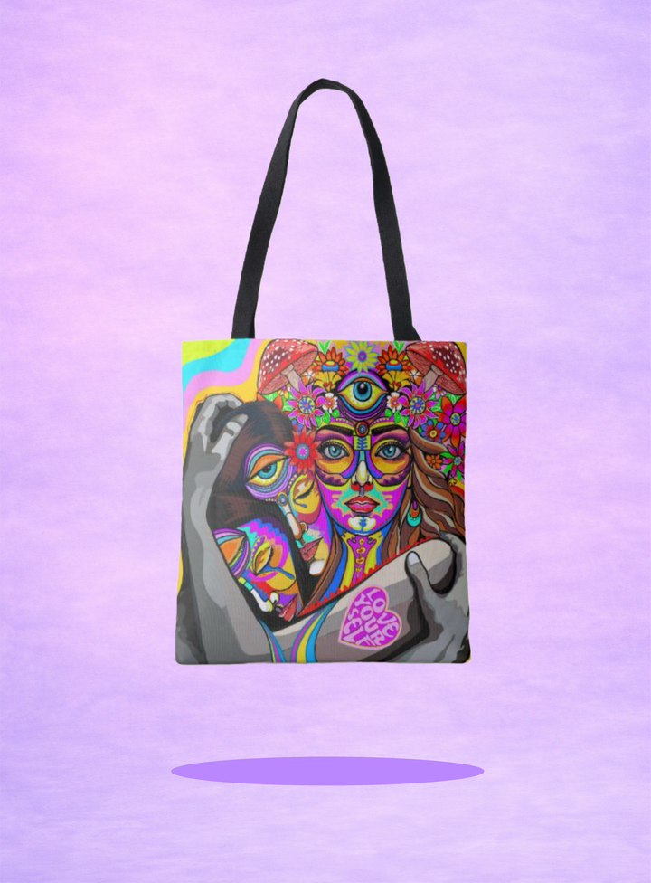 Psychedelic Tote Bag Collection