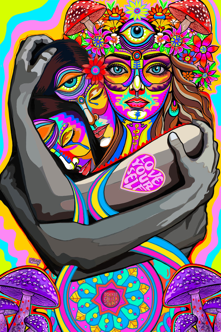 Love Yourself Art Print
