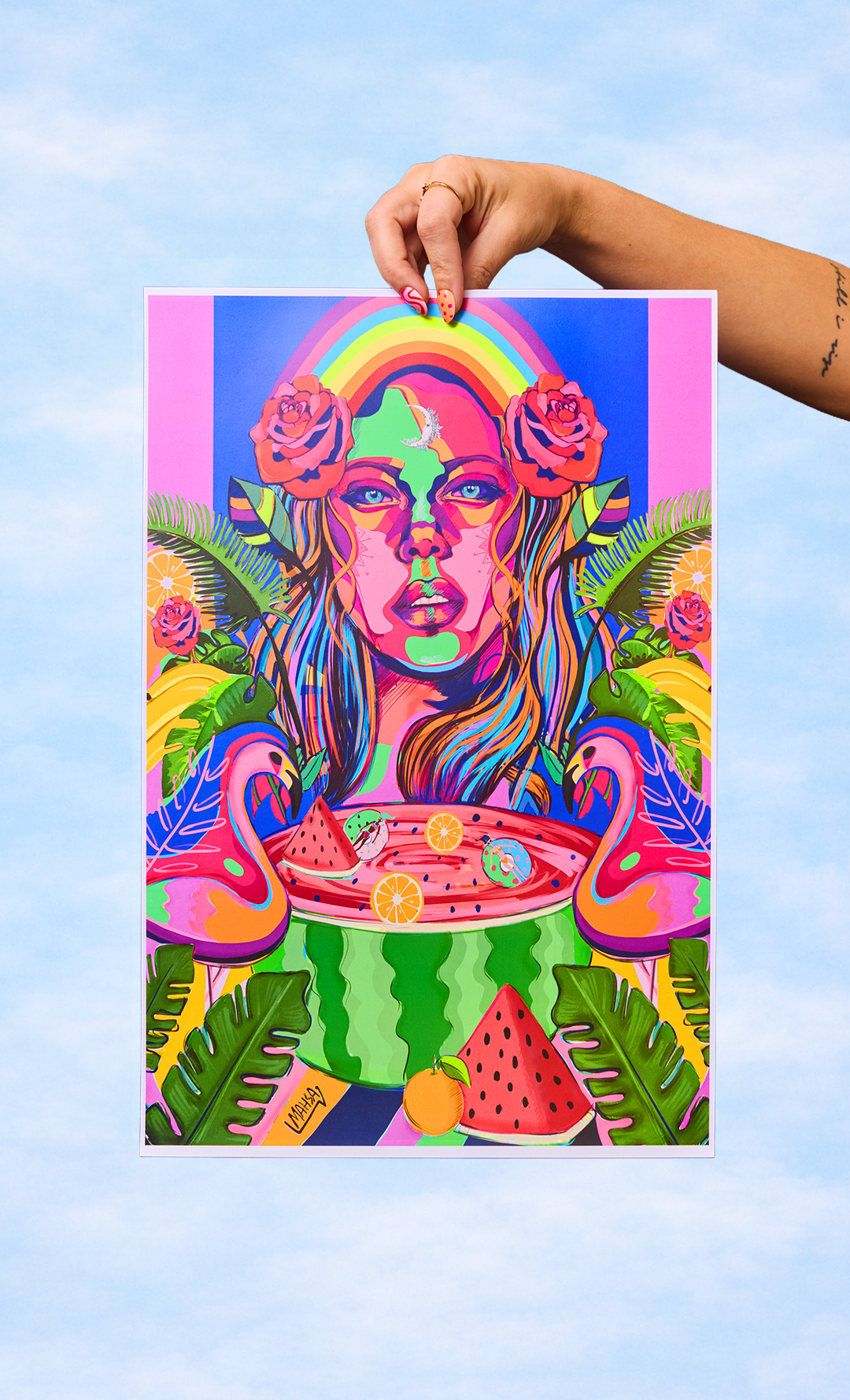 Tropidelic Print