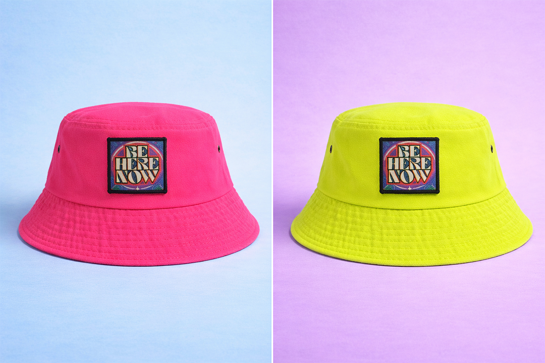 Be Here Now Bucket Hat