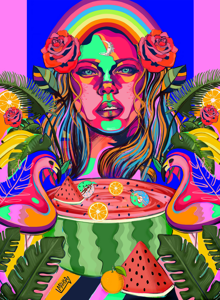 Tropidelic Print